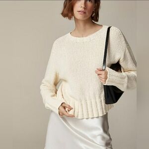 NWT J. Crew Relaxed Crewneck Sweater Xsmall BX497